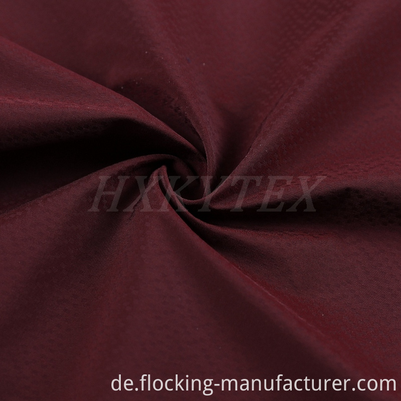 Semi Memory with DOT Dobby Stretch Polyester Fabric